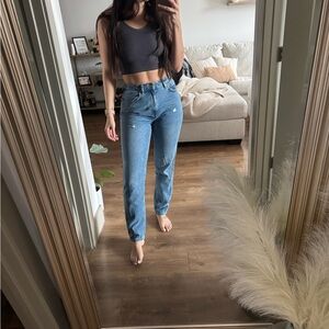 BDG Blue Straight Leg Jeans